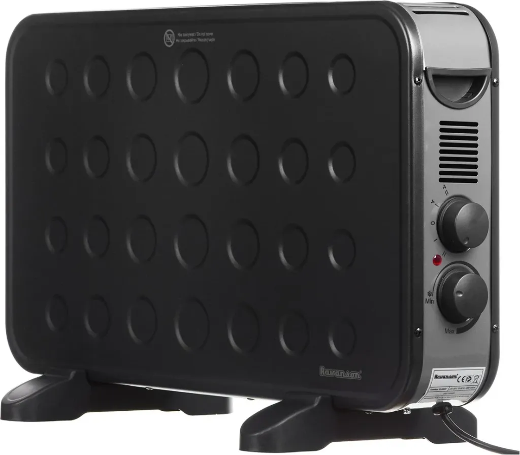 Ngrohëse elektrike Ravanson CH-9000BT, 2000W, e zezë - 1