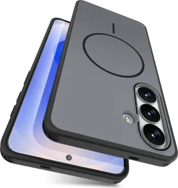 Mbështjellës Hurtel Hybrid Armor T për Samsung Galaxy A37, magnetik, TPU+PC, i zi