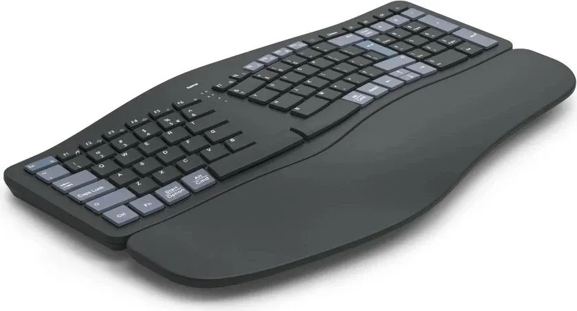 Tastierë ergonomike Hama WK-900, wireless, anglisht, e zezë - 3