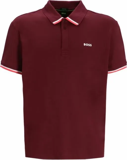 Maicë polo për meshkuj Boss, e kuqe - 1
