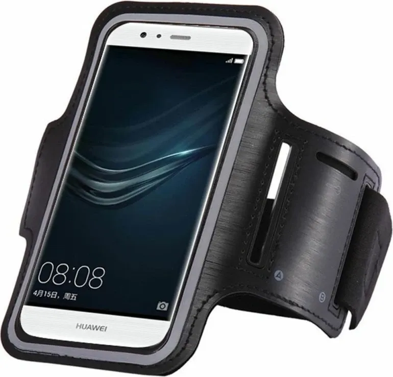 Shirit dore sportiv Hurtel universal për telefona 6", i zi - 2