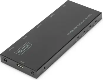 Splitter HDMI Digitus Ultra Slim 1x4, 4K/60Hz, i zi