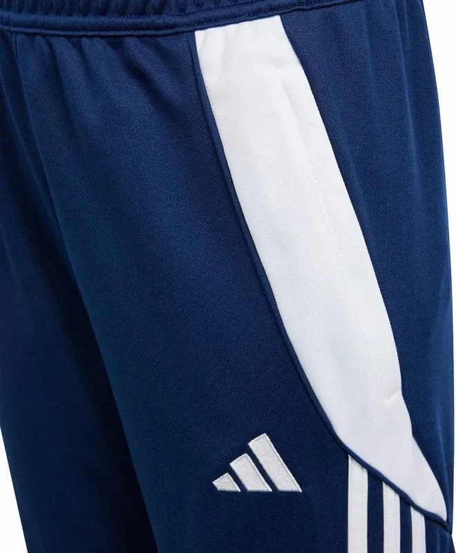 Pantallona sportive për djem adidas Tiro 24, blu marine - 3
