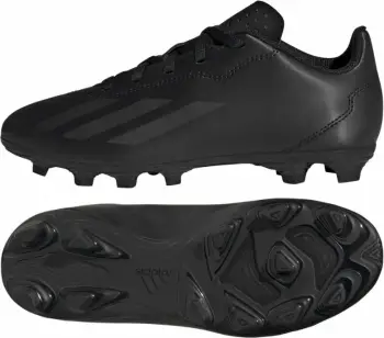 Atlete për fëmijë adidas X Crazyfast.4 FxG Jr, të zeza