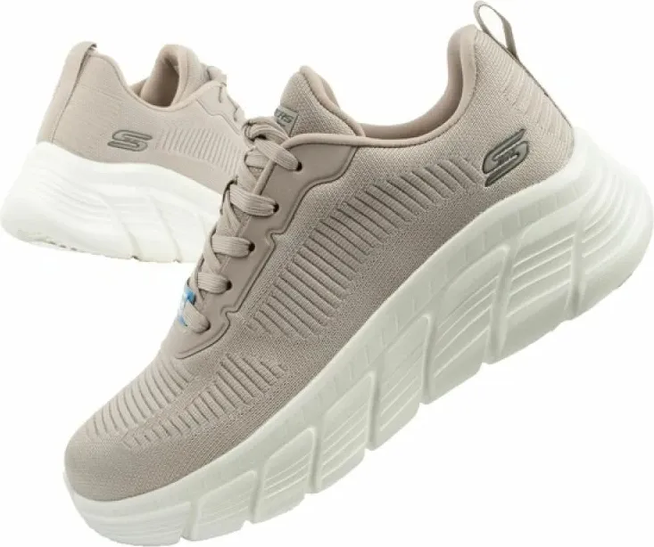 Atlete për femra Skechers Bobs B Flex, bezhë - 1