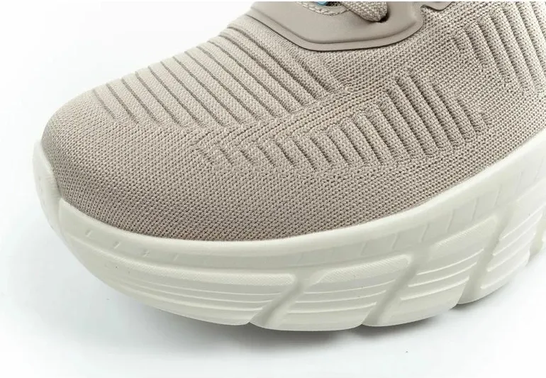 Atlete për femra Skechers Bobs B Flex, bezhë - 6