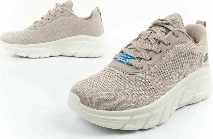 Atlete për femra Skechers Bobs B Flex, bezhë - 8