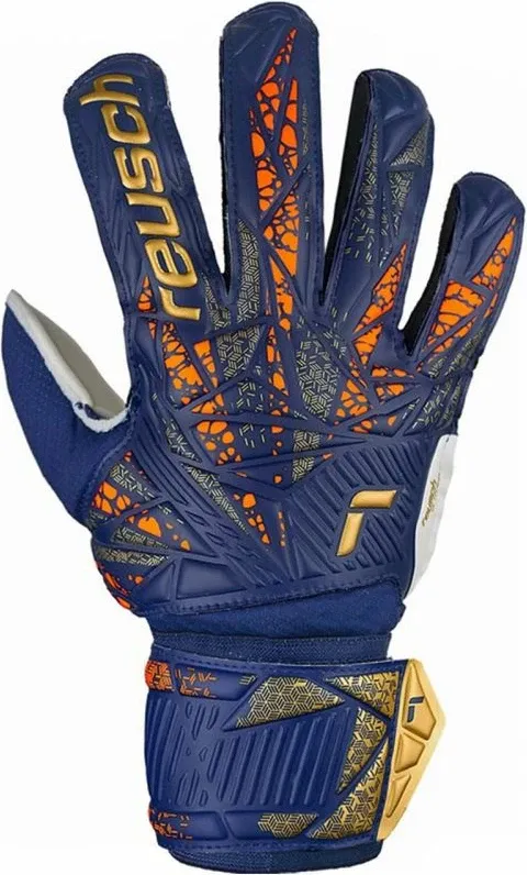 Doreza për portier Reusch Attrakt Solid M, të kaltërta - 3