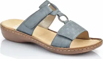 Shlapa femra Rieker 60885-12, të kaltra