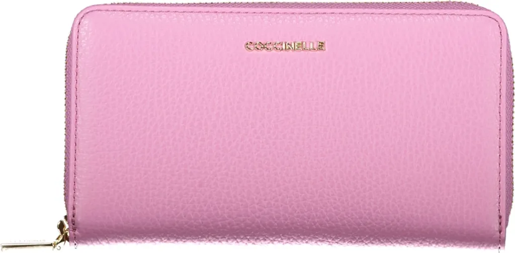 portofol femra COCCINELLE Metallic Soft, e purpurt - 1