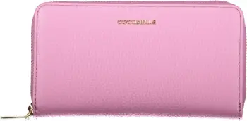 portofol femra COCCINELLE Metallic Soft, e purpurt