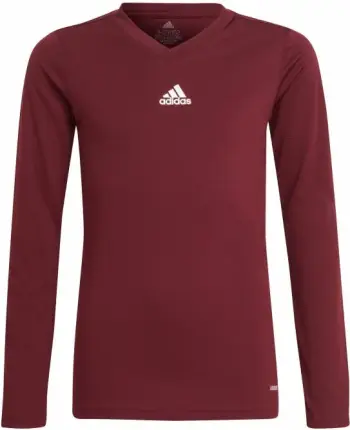 Fanellë stërvitjeje për djem adidas, e kuqe