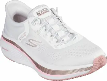 Atlete për femra Skechers, të bardha rozë