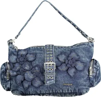 Çantë femra Desigual Curio Banaba, blu