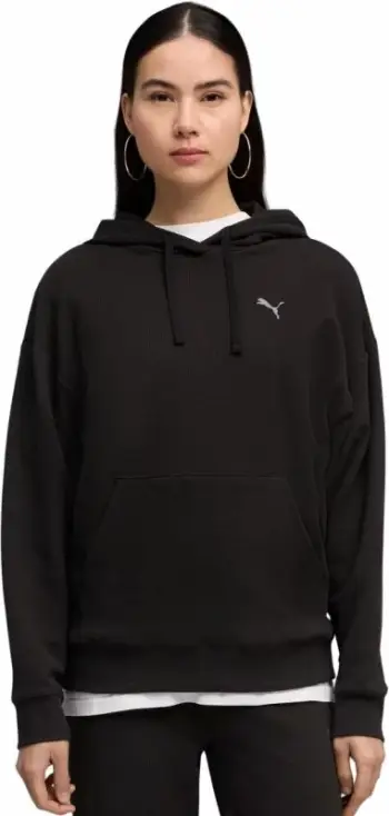 Duks për femra Puma ESS Elevated Comfort Hoodie 691814 01, i zi