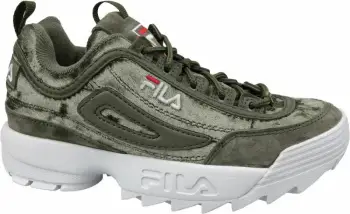 Këpucë Fila Disruptor S Low për Femra, të Gjelbërta