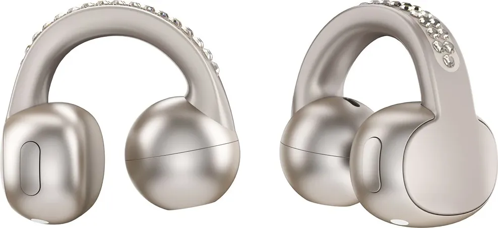 Kufje Motorola moto buds loop, wireless, Bluetooth, me kapëse për vesh, Bezhe - 17