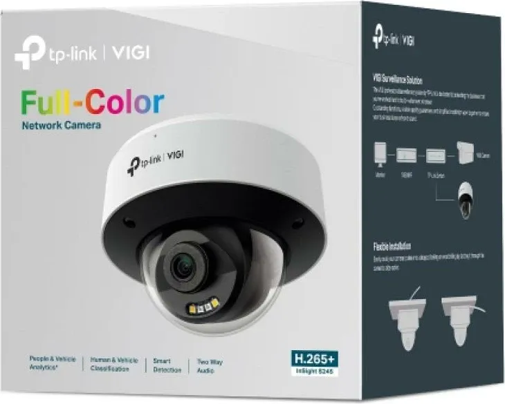 Kamerë IP dome, TP-Link VIGI, 4MP, lente 2.8mm, e bardhë - 4