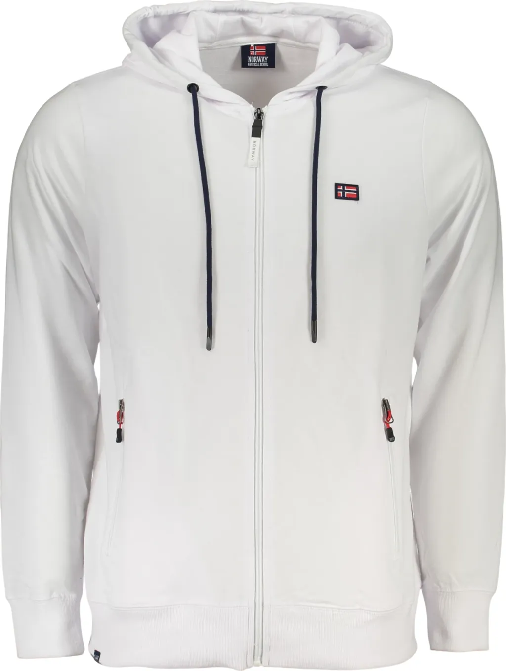 Duks për meshkuj NORWAY 1963 zip-up, i bardhë - 1