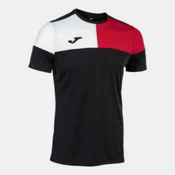 Maicë për stërvitje Joma Crew V, për meshkuj dhe fëmijë, e zezë