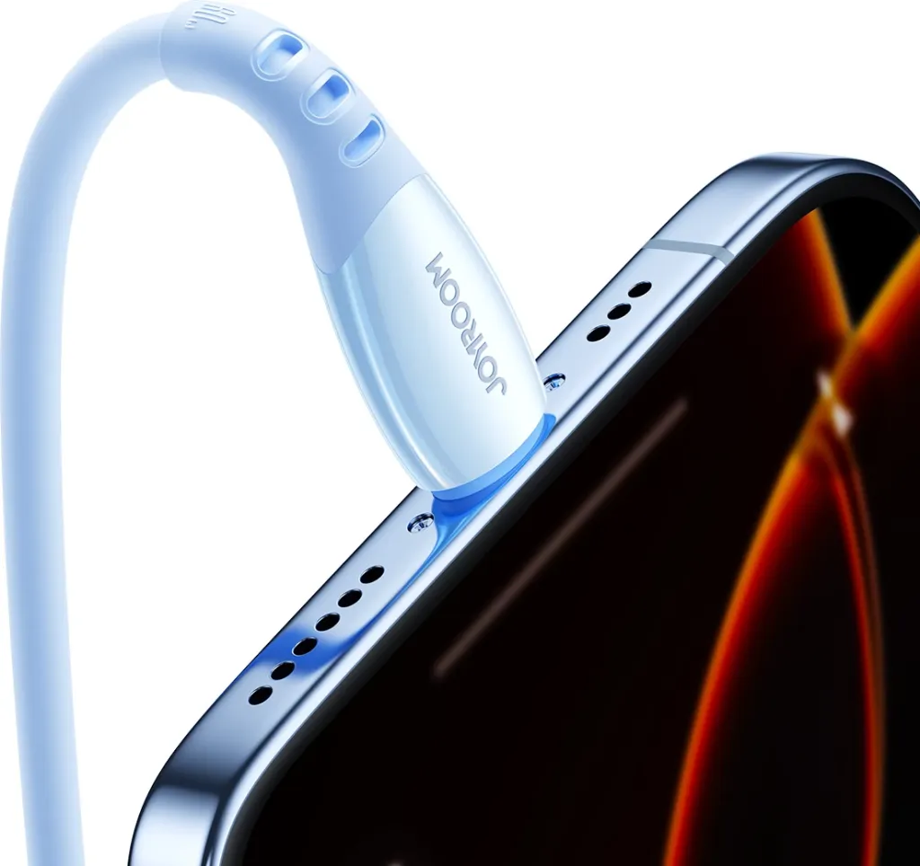 Kabllo USB-C në USB-C Joyroom S-A59 Vibrant Series 60W 1.2 m, blu - 2