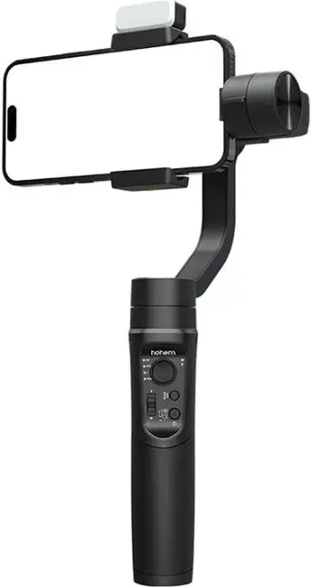 Gimbal Hohem iSteady Mobile+ Kit për telefona, i zi, me llambë LED