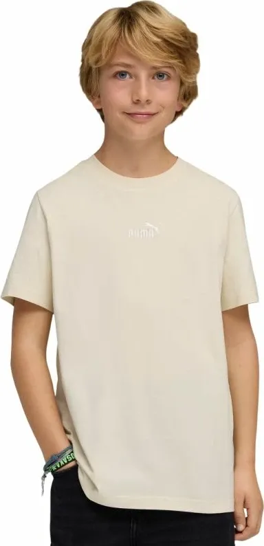 Maicë për fëmijë Puma ESS Small No. 1 Logo Centered, bezhë - 1