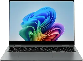 Laptop Samsung Galaxy Book5 Pro 360 NP964QHA-KG4DE, Intel Core Ultra 7, 32GB, 1TB, 16 inch, Moonstone Gray