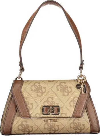 Çantë për femra GUESS JEANS KARNILLA LOGO BAG, kafe
