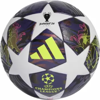 Top futbolli adidas UCL 25/26 Final League J350, i bardhë/vjollcë