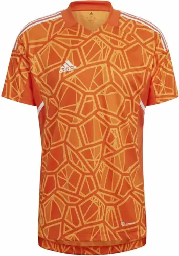 Fanellë adidas Condivo 22 për portier, me mëngë të shkurtra, portokalli