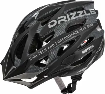 Helmetë biçiklete Meteor MV29 Drizzle L, e zezë/gri e errët