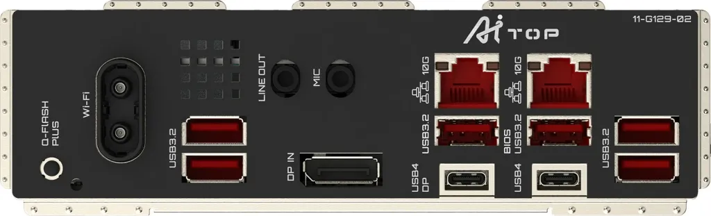 Pllakë amë Gigabyte TRX50 AI TOP, sTR5, ATX, për Threadripper, gri - 5