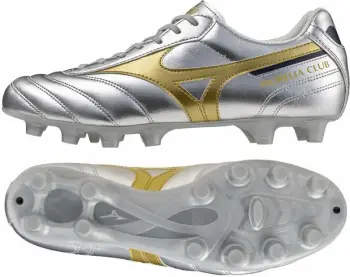 Atlete futbolli Mizuno për meshkuj, të hirtë