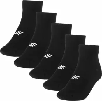 Çorape meshkuj 4F M480, të zeza, set 5 copë