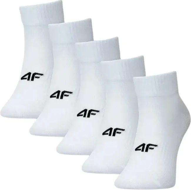 Çorape meshkuj 4F M480 set 5 copë, të bardha - 1