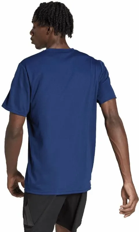 Fanellë stërvitje për meshkuj adidas, blu marine - 3