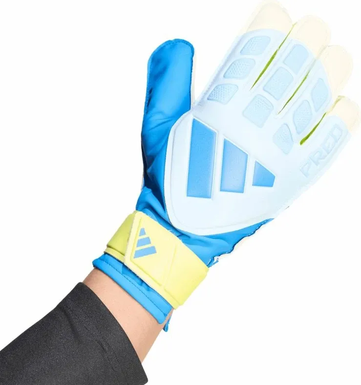 Doreza portieri adidas Predator KA7786, të bardha/verdhë/kaltër - 2
