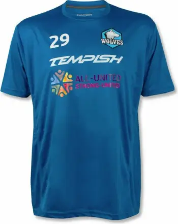Maicë sportive për femra Tempish, kaltër
