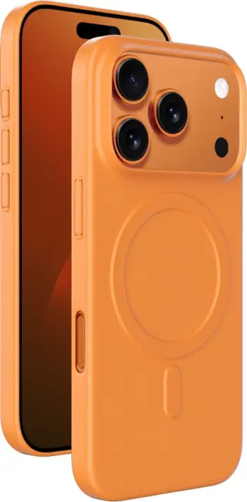 Mbështjellës AmazingThing Minimal Air Case për iPhone 17 Pro Max, kompatibil me MagSafe, 0.6 mm, TPU, përfundim mat, portokalli