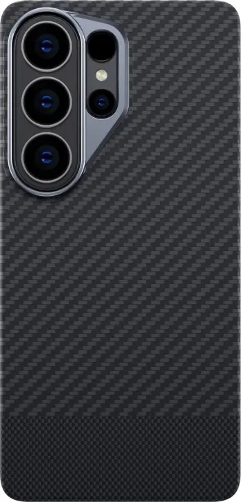Mbështjellës AmazingThing Titan Max për Samsung Galaxy S26 Ultra, aramid 1500D, mbrojtje rënie 3.6 m, unazë magnetike, i zi TwoTone