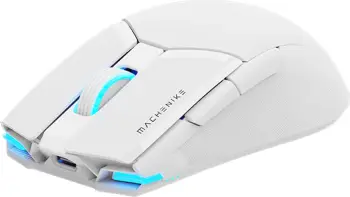 Maus gaming wireless Machenike M7 Pro 26000 DPI 74 g RGB, i bardhë