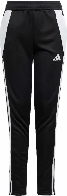 Pantallona sportive për fëmijë adidas Tiro 24, të zeza