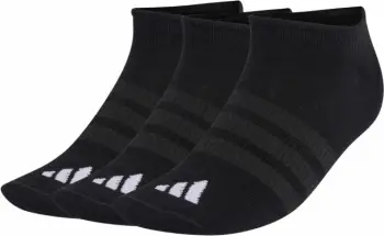 Çorape të shkurtra sportive adidas Thin&Light 3P, të zeza