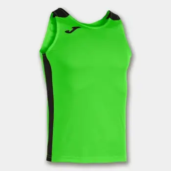 Fanellë sportive për meshkuj Joma Record II, e zezë me gjelbër