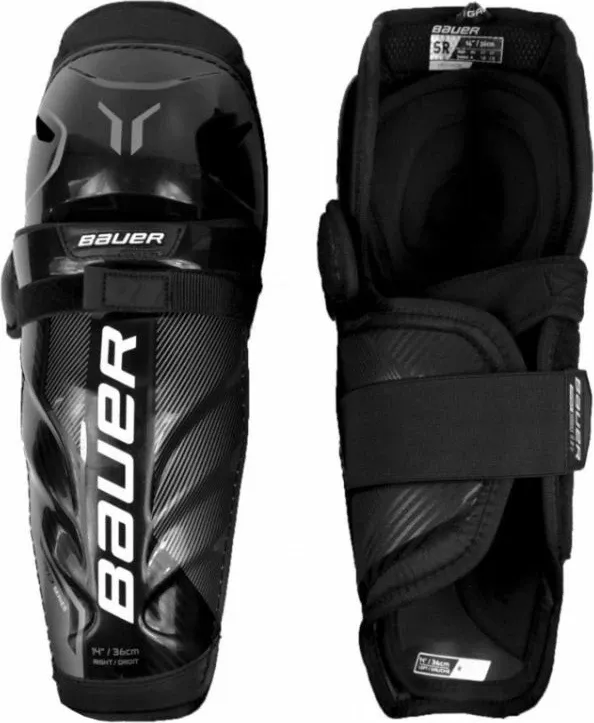 Mbrojtëse kërcini për hokej Bauer, unisex, të zeza - 5