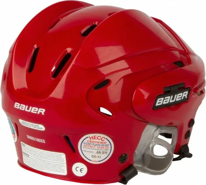 Helmetë për hockey Bauer, për meshkuj dhe femra, bardhë dhe e zezë - 4