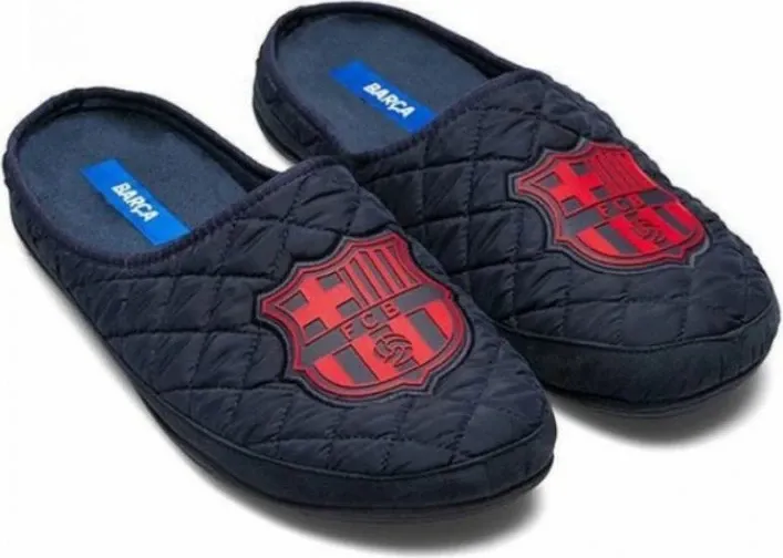 Papuqe për meshkuj FC Barcelona, navy blue - 1