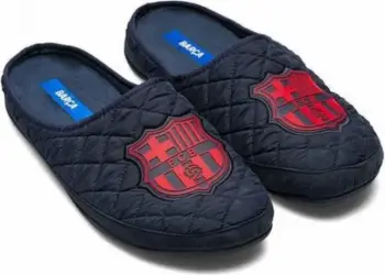 Papuqe për meshkuj FC Barcelona, navy blue