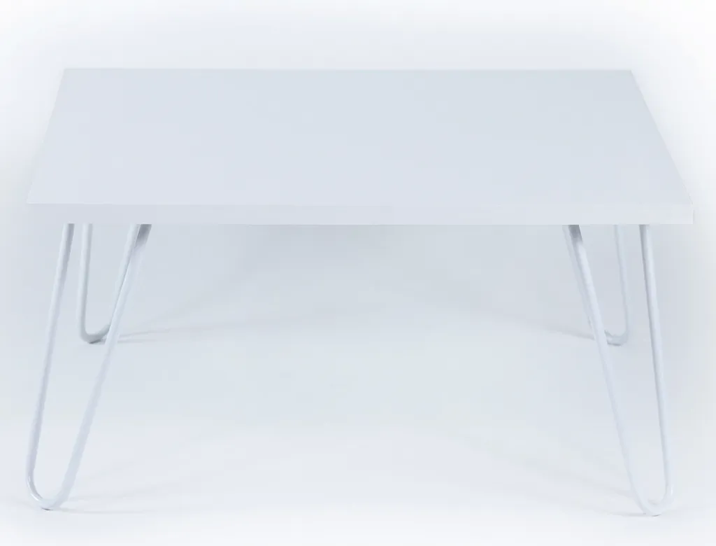 Tavolinë kafeje Sillia FH9180.02 e bardhë 60x60x29Y cm - 3